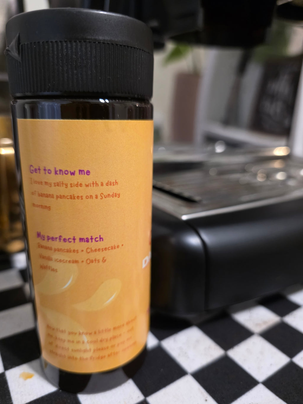 Salted caramel date syrup